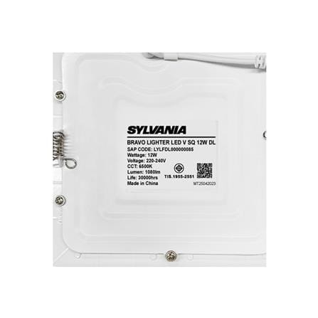 ดาวน์ไลท์ LED SYLVANIA BRAVO LIGHTER 6 นิ้ว 12 วัตต์ DAYLIGHT สีขาว_6