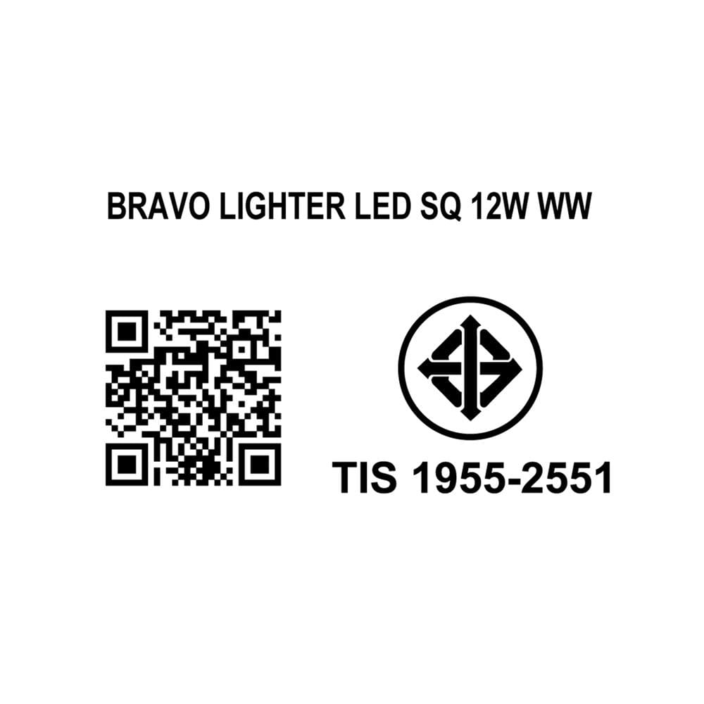 ดาวน์ไลท์ LED SYLVANIA BRAVO LIGHTER 6 นิ้ว 12 วัตต์ WARM WHITE สีขาว