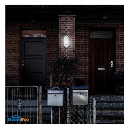 ไฟผนังภายนอก L&E 36-00152 สีดำ_4