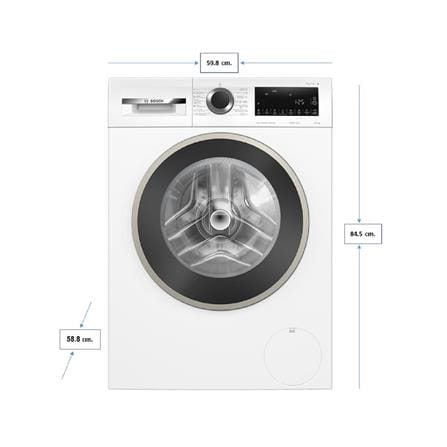 เครื่องซักผ้าฝาหน้า BOSCH WGA25400TH 10 กก. 1400RPM_3