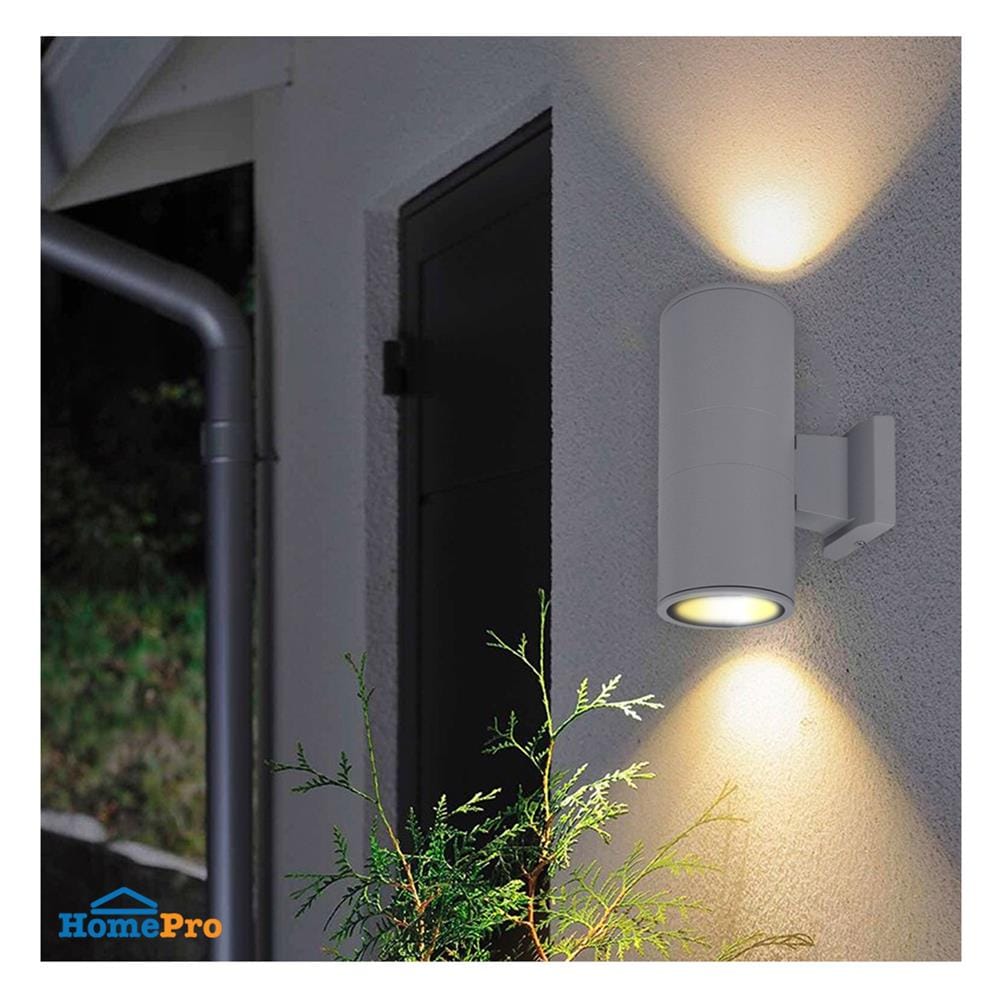 ไฟกิ่งภายนอก L&E 36-00562 สีเทา