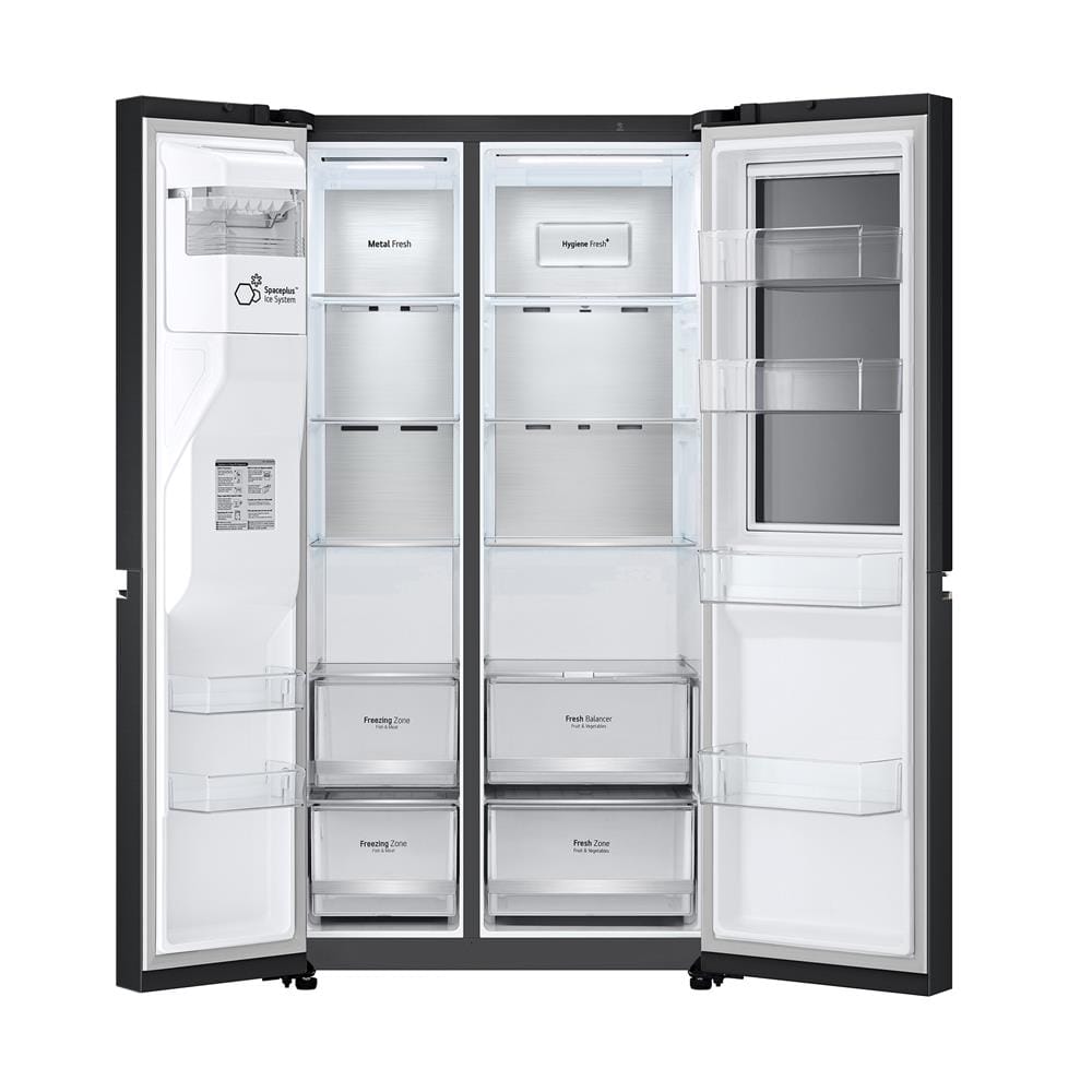 ตู้เย็น SIDE BY SIDE LG GC-X257SQZW.AEPPLMT 22.4 คิว สีดำ