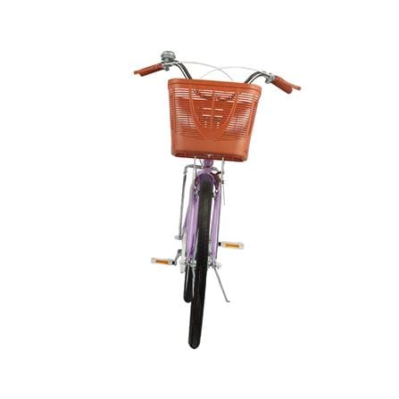 จักรยานแม่บ้าน 24 นิ้ว JOY BICYCLE SKY สีม่วง_4