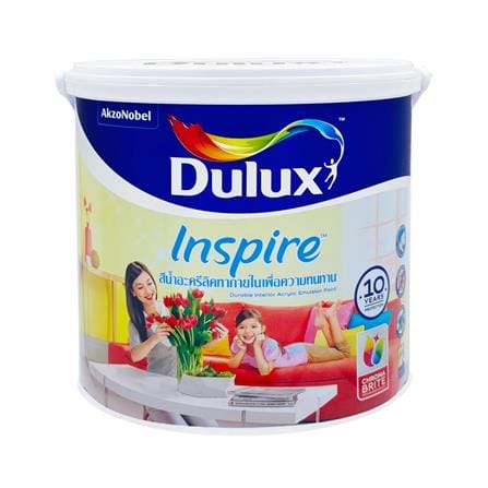 สีน้ำทาภายใน ชนิดด้าน DULUX INSPIRE BASE D 3 ลิตร_0