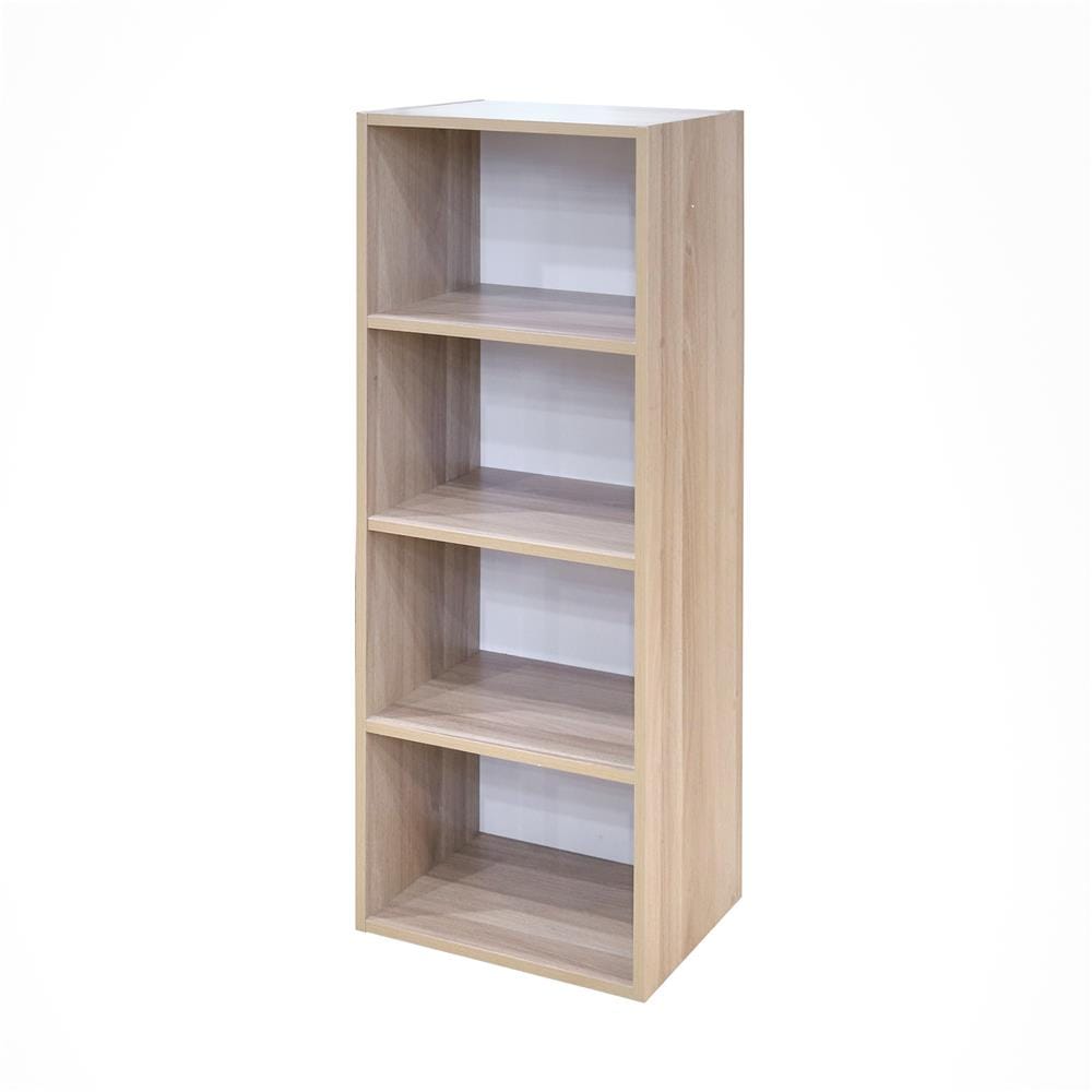ตู้เตี้ยบานโล่ง 4 ชั้น FURDINI SAKI 40 ซม. สีไวท์โอ๊ค/ขาว