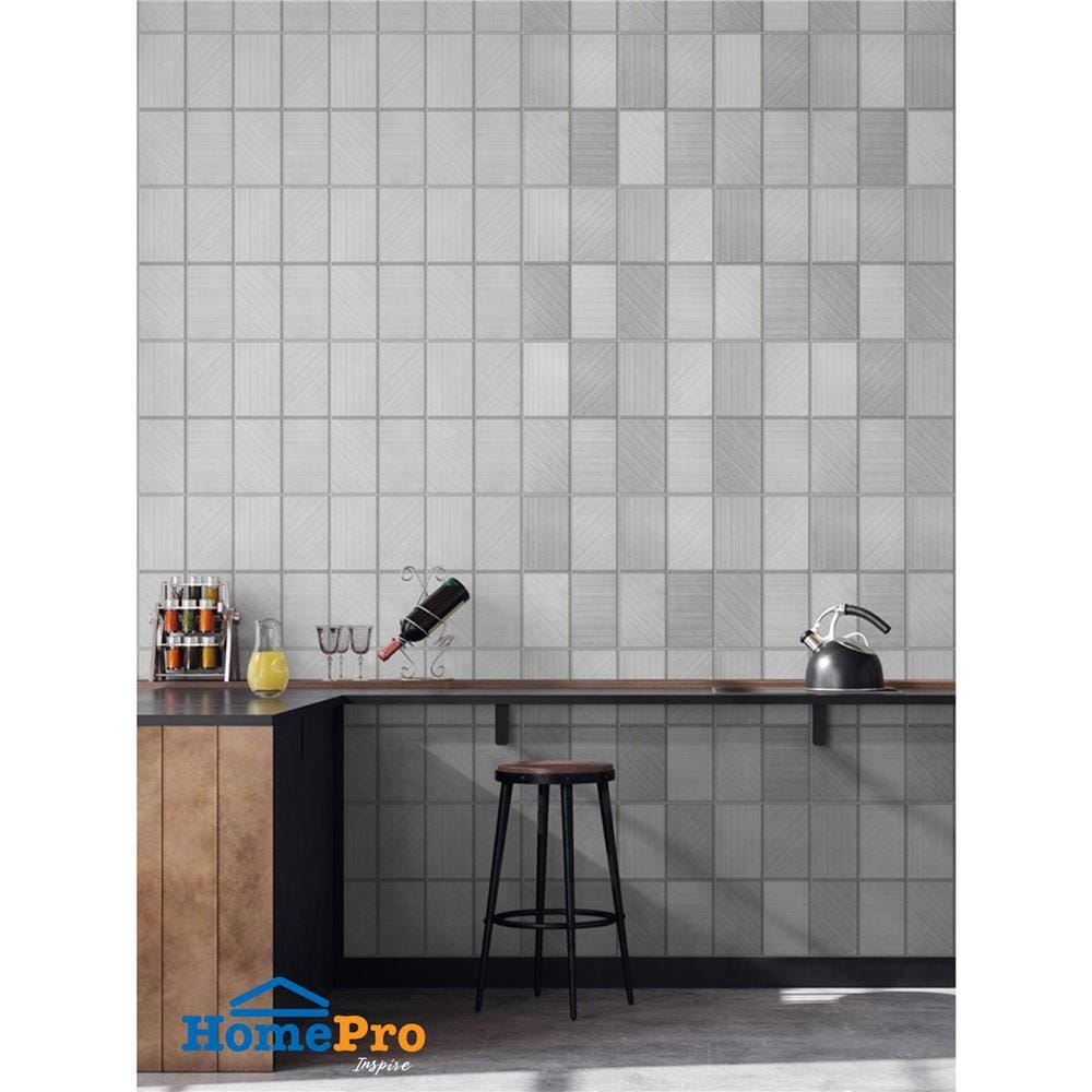 กระเบื้องผนัง 25x40 ซม. COTTO พรีโม่ เทาอ่อน ION PM 1 ตร.ม.
