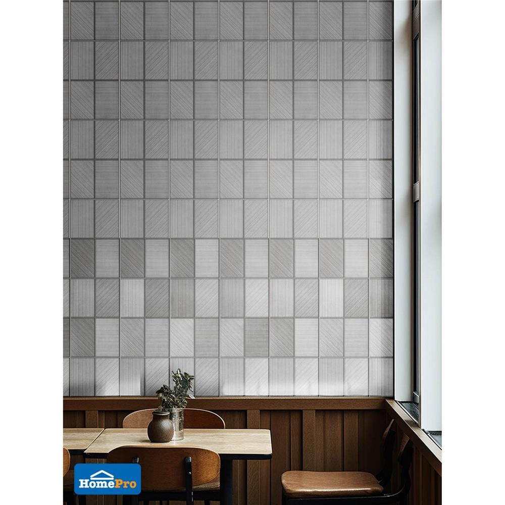 กระเบื้องผนัง 25x40 ซม. COTTO พรีโม่ เทาอ่อน ION PM 1 ตร.ม.