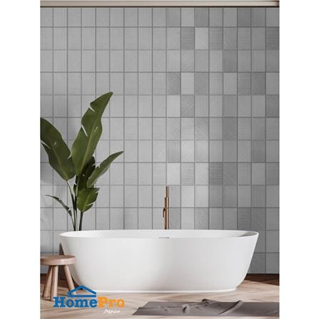 กระเบื้องผนัง 25x40 ซม. COTTO พรีโม่ เทาอ่อน ION PM 1 ตร.ม._3