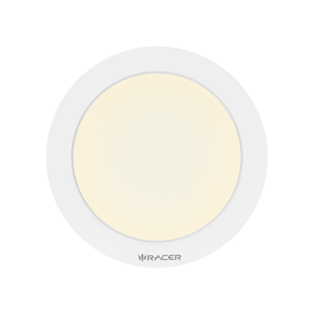 ดาวน์ไลท์ LED RACER NOVA 6.8 นิ้ว 12 วัตต์ WARM WHITE สีขาว