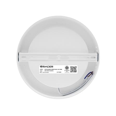 ดาวน์ไลท์ LED RACER NOVA 6.8 นิ้ว 12 วัตต์ WARM WHITE สีขาว_1