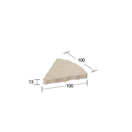 กระเบื้องสามเหลี่ยม 10x10 ซม. KENZAI แกรนิตโต้ พีเจี้ยนเกรย์ 60P_4