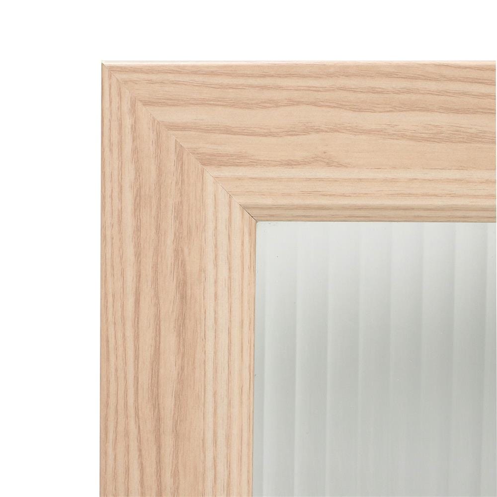 บานเดี่ยว FURDINI KEEPER PATTERNED GLASS 39.5X96.7 ซม. สี PINE OAK