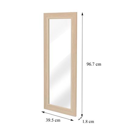 บานเดี่ยว FURDINI KEEPER GLASS 39.5X96.7 ซม. สี PINE OAK_5