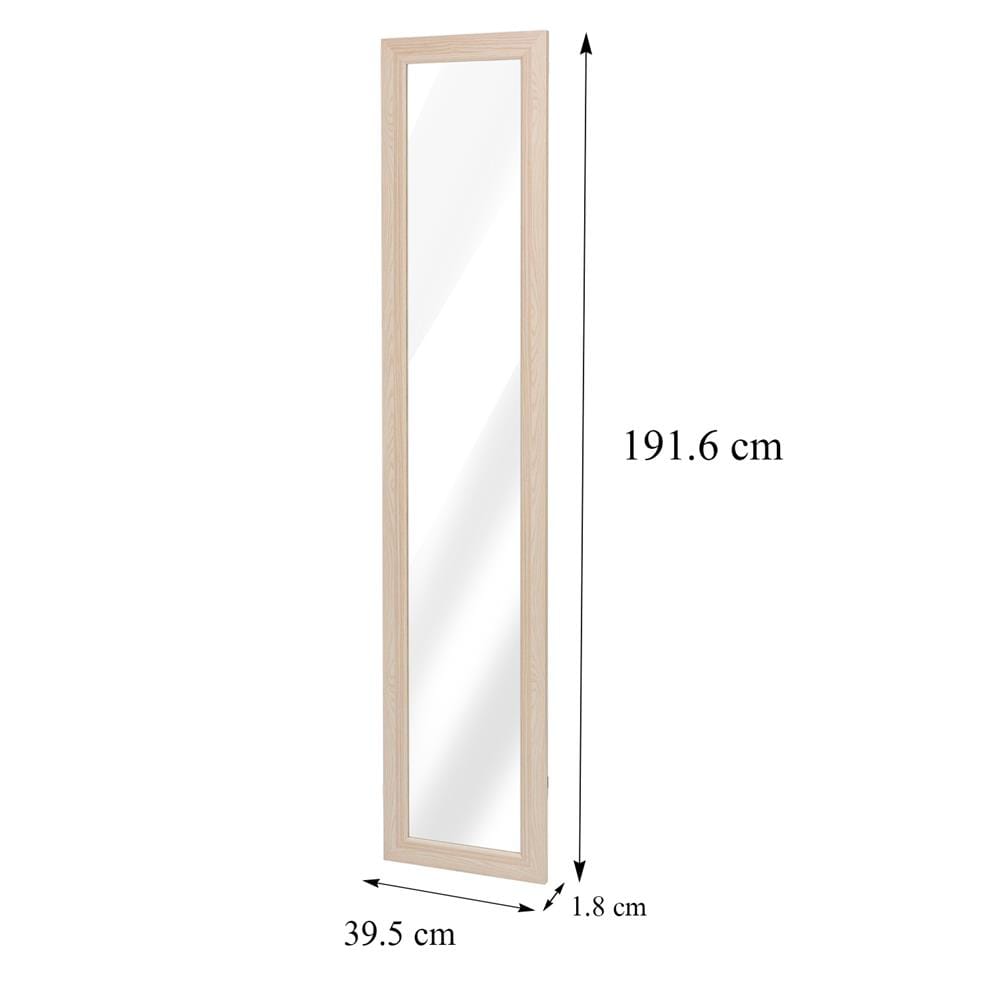 บานเดี่ยว FURDINI KEEPER GLASS 39.5X191.6 ซม. สี PINE OAK