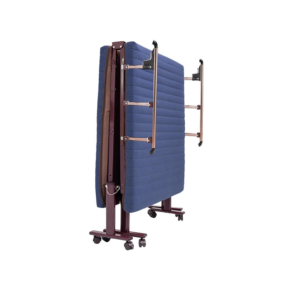 เตียงพับพร้อม TOPPER THAIBULL OLT247-80B 80X190X46 ซม. สีน้ำเงิน