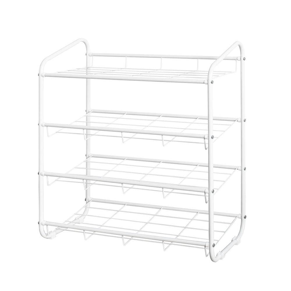 ชั้นวางรองเท้า 4 ชั้น STACKO RACK II 70x30x74 ซม. สีขาว