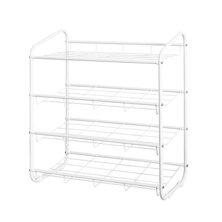 ชั้นวางรองเท้า 4 ชั้น STACKO RACK II 70x30x74 ซม. สีขาว_0
