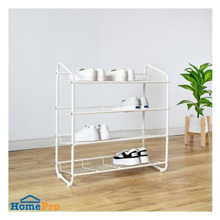 ชั้นวางรองเท้า 4 ชั้น STACKO RACK II 70x30x74 ซม. สีขาว_4