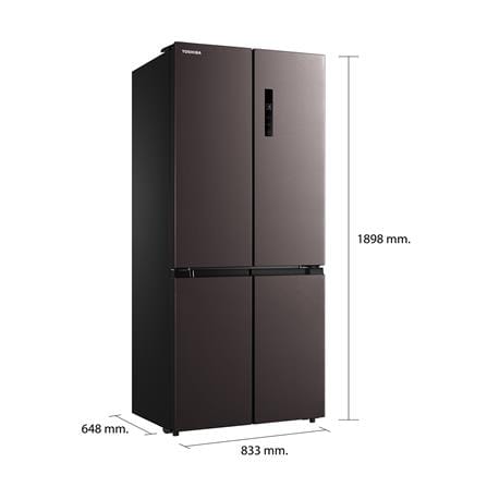 ตู้เย็น MULTI DOOR TOSHIBA GR-RF610WE-PMT(37) 17.8 คิว สีเทา อินเวอร์เตอร์_5