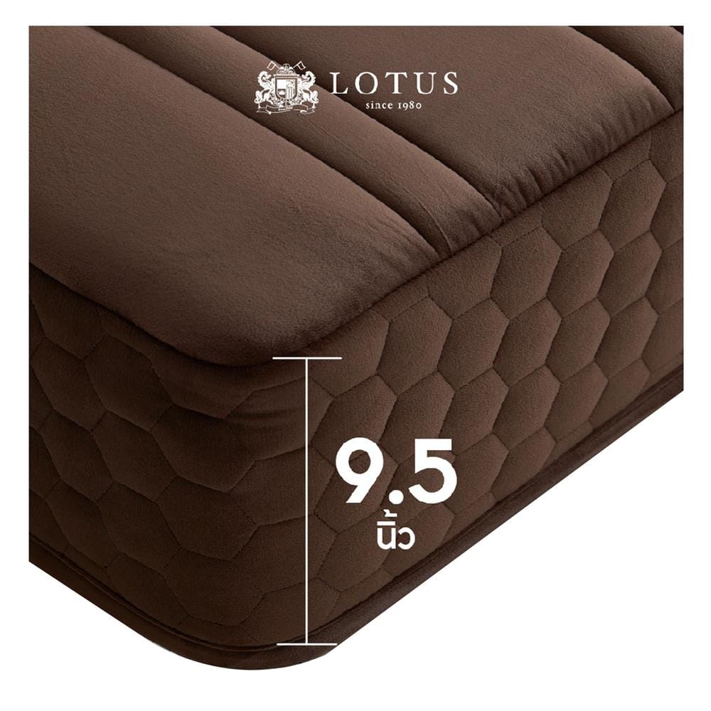 ที่นอนไฮบริด 5 ฟุต LOTUS รุ่น ROYCE III พร้อมชุดเครื่องนอน 11 ชิ้น