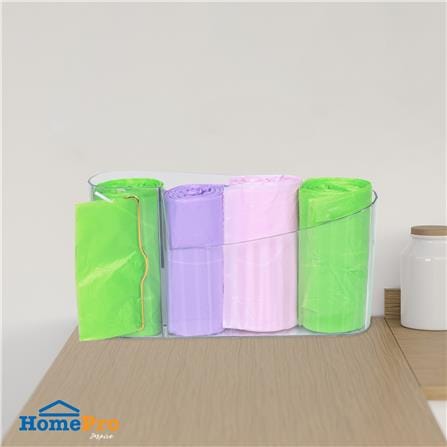 อุปกรณ์จัดเก็บถุงขยะเหลี่ยม ACCO KLEAR สีใส_5