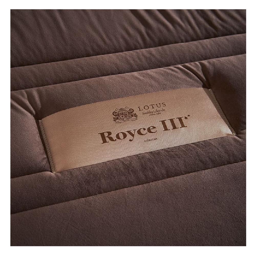 ที่นอนไฮบริด 3.5 ฟุต LOTUS รุ่น ROYCE III พร้อมชุดเครื่องนอน 7 ชิ้น