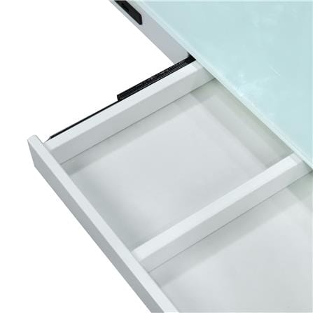 โต๊ะปรับระดับไฟฟ้า FURDINI DYLAN W120 LT-205 120 ซม. สีขาว_1