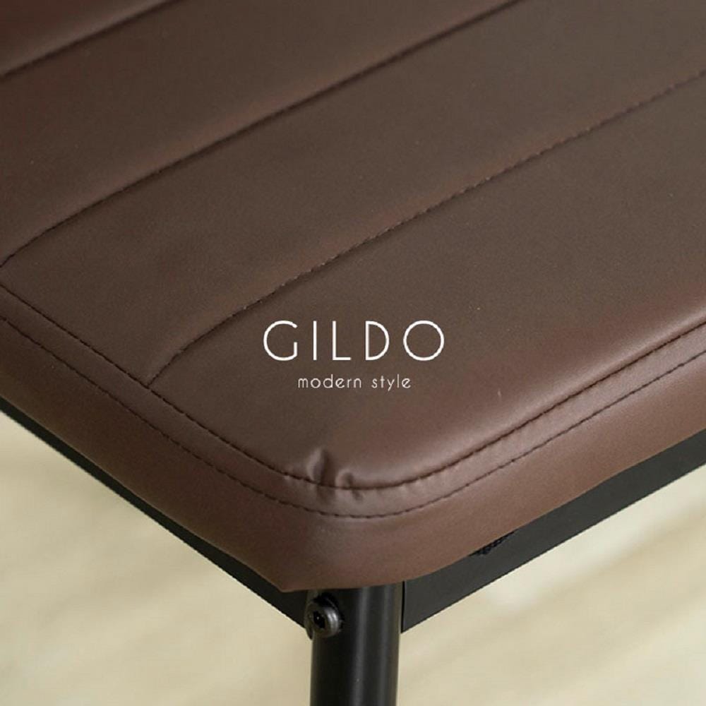 เก้าอี้ห้องอาหาร AS FURNITURE GILDO สีน้ำตาล