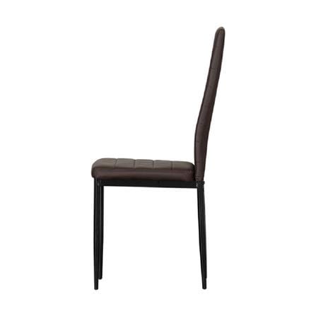 เก้าอี้ห้องอาหาร AS FURNITURE GILDO สีน้ำตาล_4