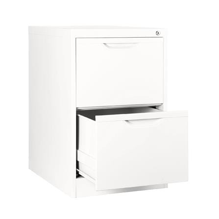 ตู้ลิ้นชักเหล็ก 2 ลิ้นชัก KIOSK HF-2 สีขาว_2
