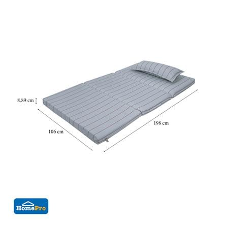 ที่นอนปิกนิก HOME LIVING STYLE NADIA 106X198 ซม. สี GREY_12