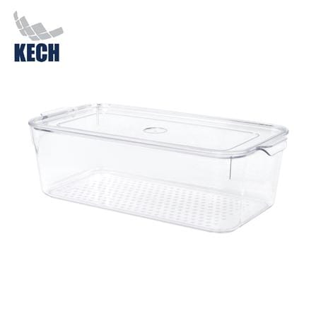 กล่องจัดเก็บในตู้เย็น KECH SNOWY 16.5x33.5x10 ซม._1