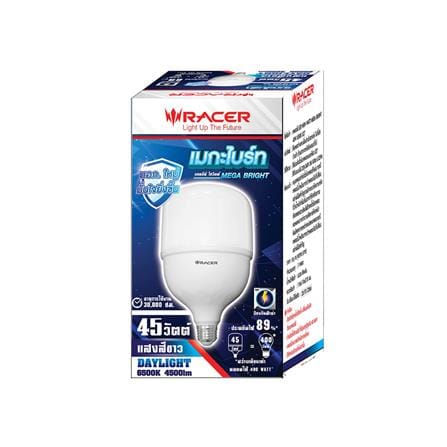 หลอด LED HIGH WATT RACER MEGA BRIGHT 45 วัตต์ DAYLIGHT E27_1