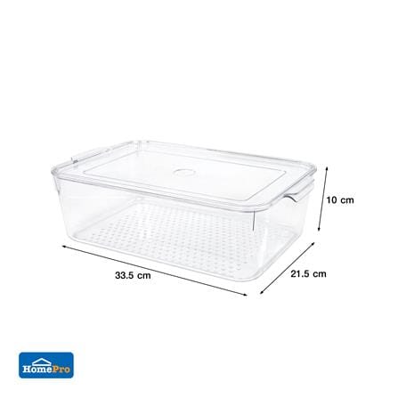 กล่องจัดเก็บในตู้เย็น KECH SNOWY 21.5x33.5x10 ซม._8