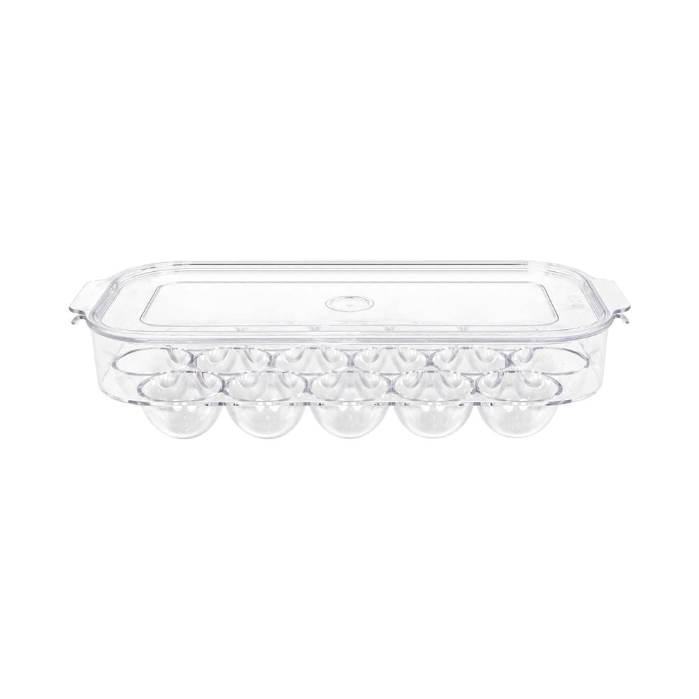 กล่องเก็บไข่ 16 ฟอง KECH SNOWY 14.5x33x7.5 ซม.