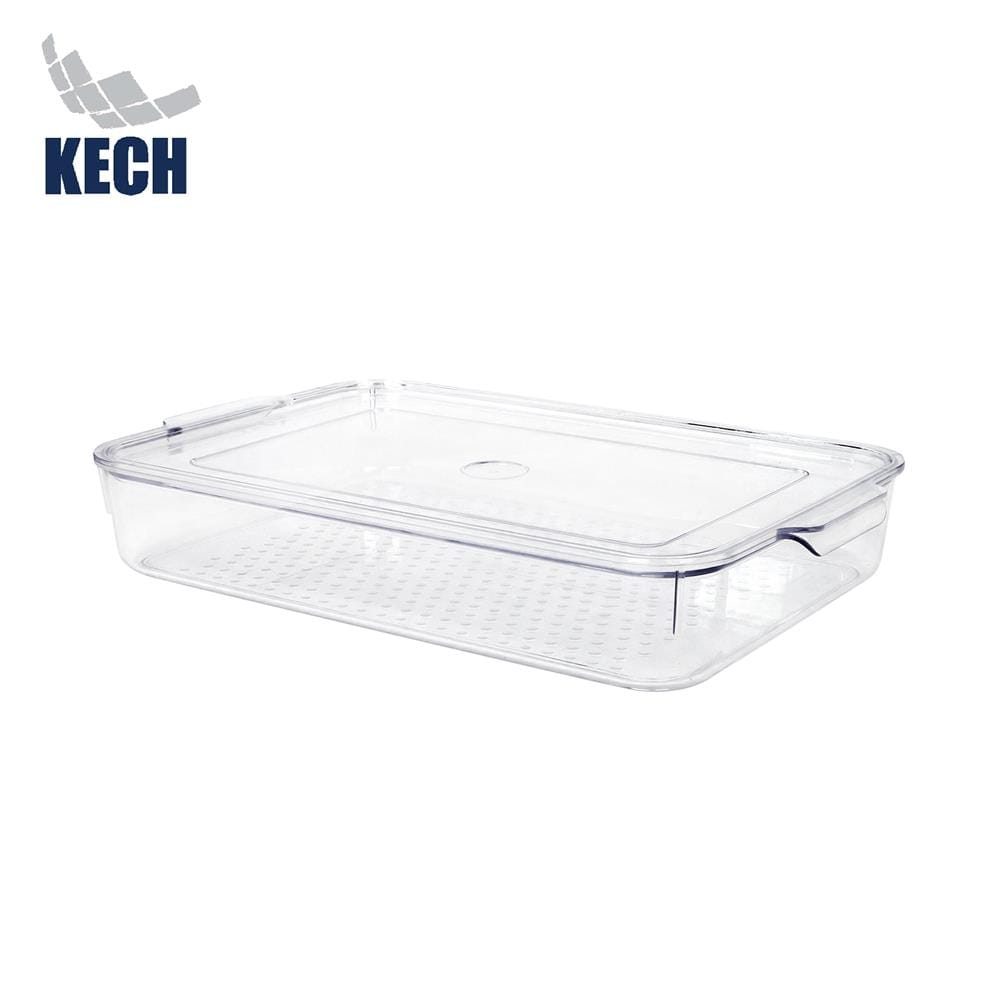 กล่องจัดเก็บในตู้เย็น KECH SNOWY 21.5x33.5x5.5 ซม._0
