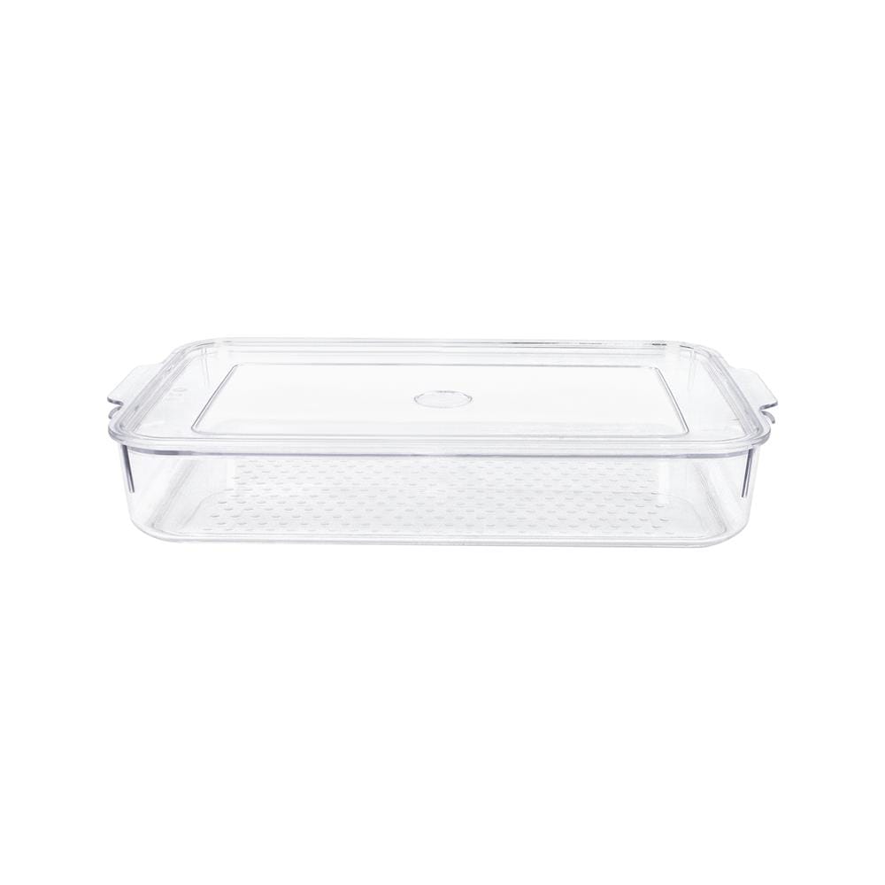 กล่องจัดเก็บในตู้เย็น KECH SNOWY 21.5x33.5x5.5 ซม.