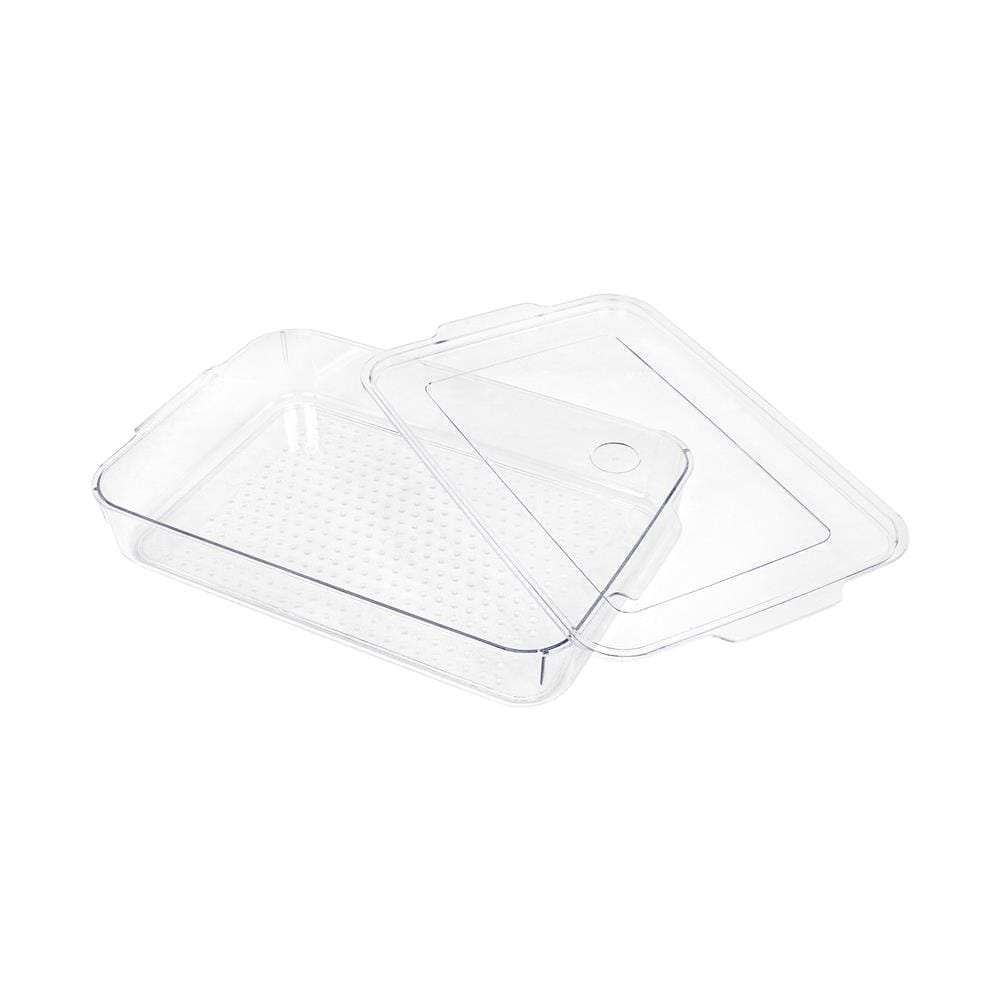 กล่องจัดเก็บในตู้เย็น KECH SNOWY 21.5x33.5x5.5 ซม.