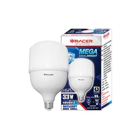 หลอด LED HIGH WATT RACER MEGA BRIGHT 33 วัตต์ DAYLIGHT E27_1