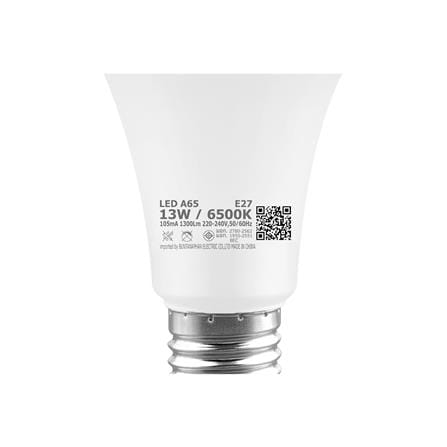 หลอด LED CARINI A65 ECOLIFE 13 วัตต์ DAYLIGHT E27 แพ็ก 4 ชิ้น_7