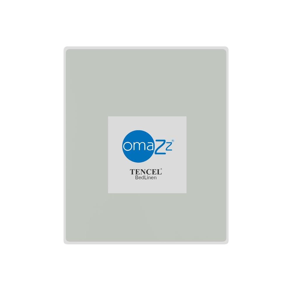 ผ้าปูที่นอน 6 ฟุต OMAZZ SMOOTH สี LIGHT GREY