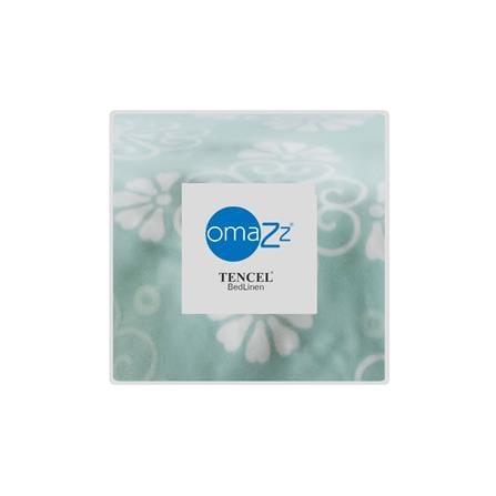 ปลอกหมอนหนุน OMAZZ PRINT สี GREEN (VERONA) แพ็ก 2 ชิ้น_2