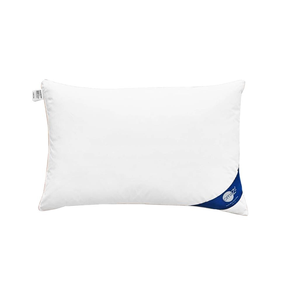 หมอนสุขภาพ ขนห่าน OMAZZ NOBLE WHITE GOOSE DOWN FIRM COMFORT 20x30 นิ้ว สีขาว