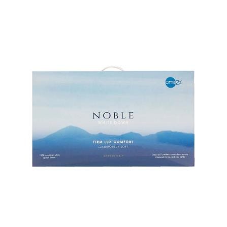 หมอนสุขภาพ ขนห่าน OMAZZ NOBLE WHITE DOWN FIRM LUX 20x30 นิ้ว สีขาว_4