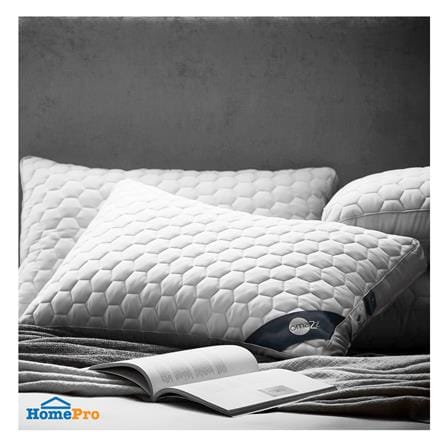 หมอนสุขภาพ นาโนดาวน์ OMAZZ ZEN FIRM 20x30 นิ้ว สีขาว_4