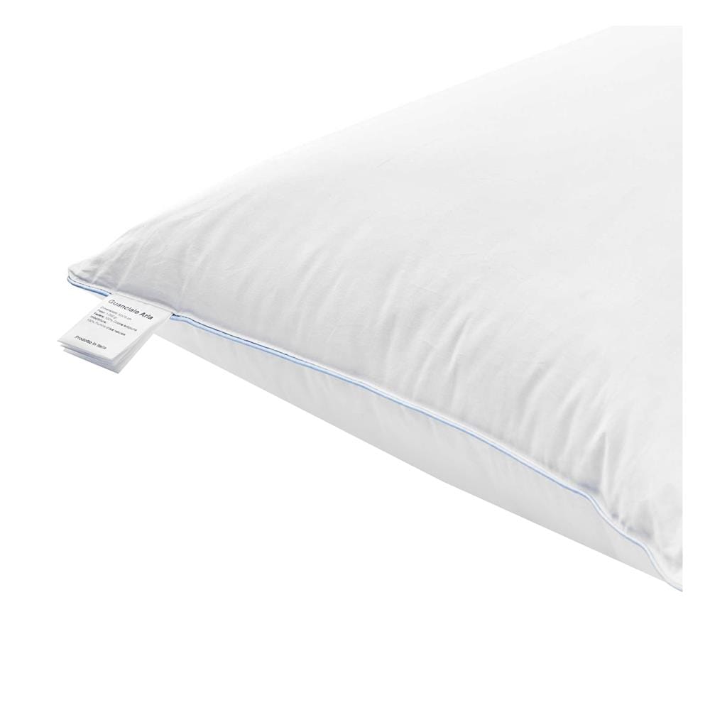 หมอนสุขภาพ ขนห่าน OMAZZ NOBLE WHITE GOOSE DOWN MEDIUM COMFORT 20x30 นิ้ว สีขาว