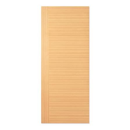 ประตูภายในปิดวีเนียร์ METRO TEAK FANTASY 002 80X200 ซม. สีนํ้าตาล ไม่เจาะลูกบิด