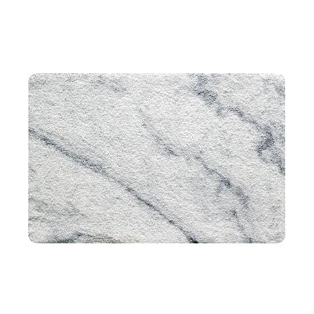 พรม PRAW DE MARBLE WHITE 50X75 ซม. สีขาว