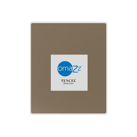 ผ้าปูที่นอน 5 ฟุต OMAZZ SMOOTH สี SADDEN TAN_2
