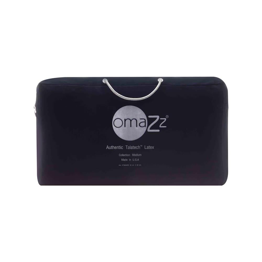 หมอนสุขภาพ ยางพารา OMAZZ NATURAL LATEX AUTHEN 20X30 นิ้ว สีขาว